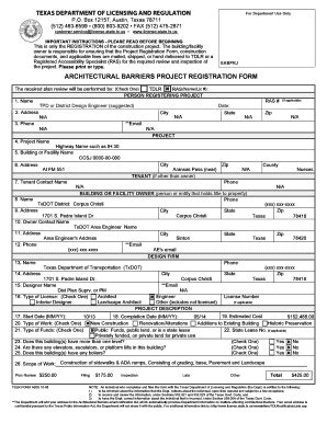 Fillable Online Ftp Dot State Tx TDLR Form Design Guide Fax Email