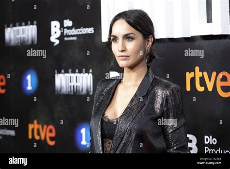Spanish Actress Megan Montaner Attends The Series Premiere Of La Caza