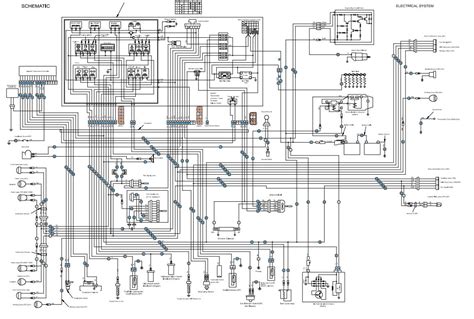 CAT Forklift MCFE DP70 Electrical Diagram