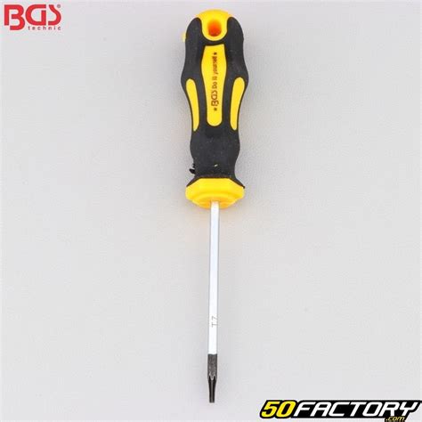 Tournevis Torx T7x60 mm BGS jaune Équipement atelier