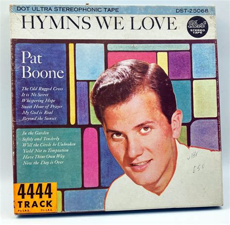 Pat Boone Hymns We Love Reel Reel 4 Track 7 12 Ips Ebay