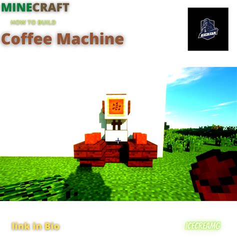 Minecraft : How To Make A Coffee Machine | Minecraft build ideas ...