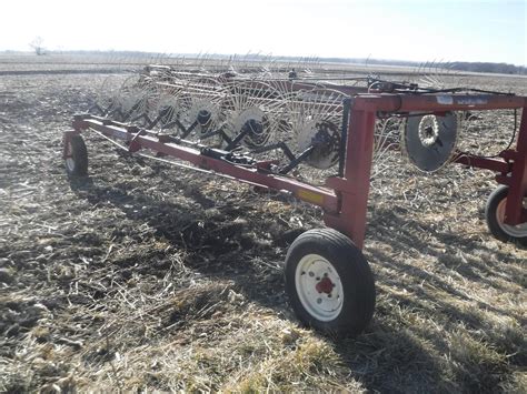 H&S Hi Capacity 12 Wheel Hay Rake BigIron Auctions