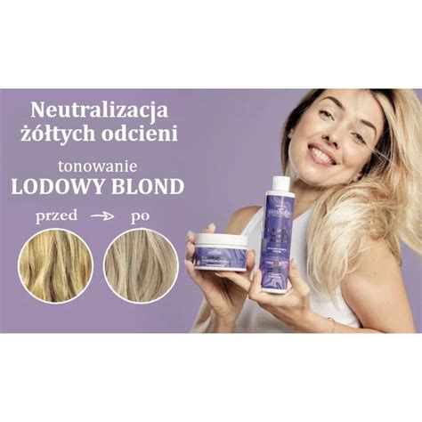 Szampon tonujący LODOWY BLOND przeciw żółtym odcieniom z irysem 250