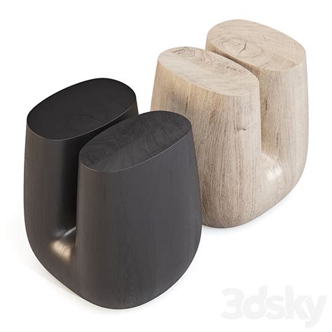 Poliform Ube Stool Chair D Model