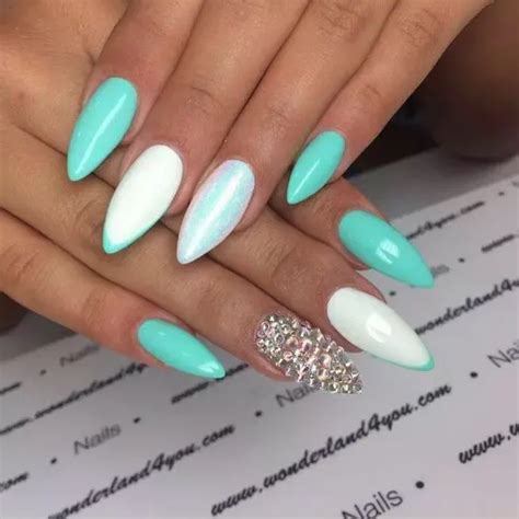 Turquoise Teal Nails For A Refreshing Manicure Teal Nails