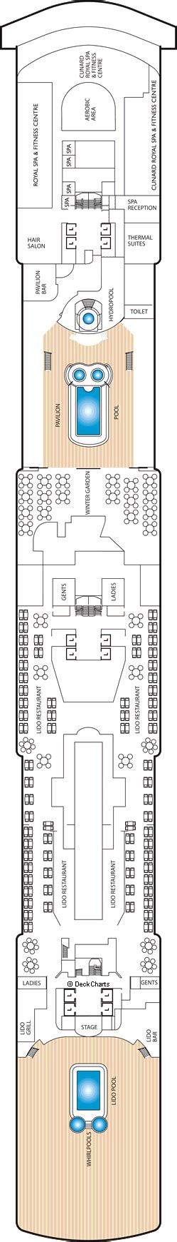 Cunard Queen Victoria Deck Plans: Ship Layout, Staterooms & Map ...