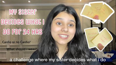 Letting My Sister Control My Life For 24 Hours Muqadas Tauqeer Youtube