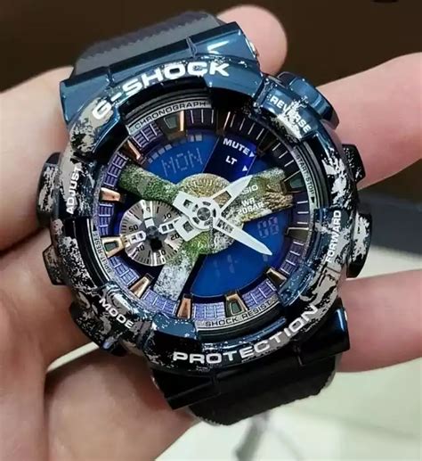 Casio GM 110EARTH 1A наручные часы купить в Москве в магазине Мегачас