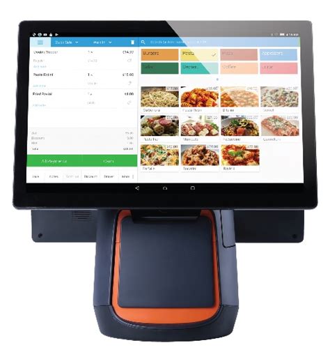 All In One Touchscreen Pos Terminal With Customer Facing Display