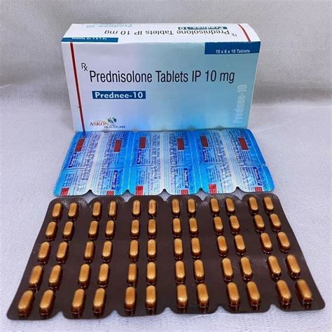 Prednisolone Dispersible Tablets 10mg 40mg At Best Price In Amravati