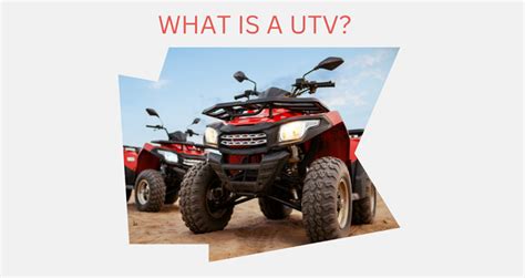 What Is A Utv Difference Between Utv And Atv