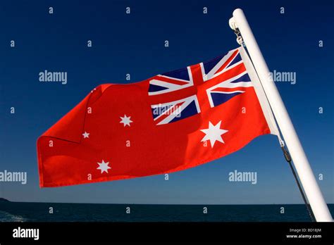 Australian red ensign flag hi-res stock photography and images - Alamy