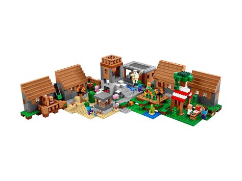 LEGO 21128 Minecraft Wioska - porównaj ceny | zklocków.pl