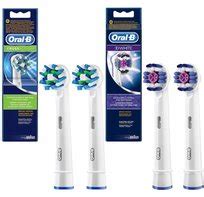 Oryginalna Końcówka Oral B Cross Action EB50AB x2 3D White x2 Oral