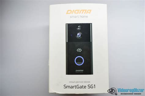 Обзор на умный дверной звонок Digma SmartGate SG1 - VR-Obzor.ru