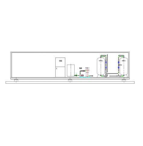 Water Treatment Plant Cad Drawing Cadblocksfree Thousands Of Free