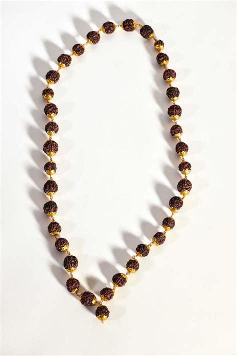 Traditional Rudraksha Mala 54 Sattva Yoga Chamonix
