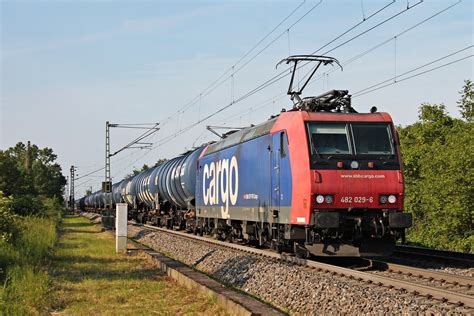 Mit Einem Vollen Kerosin Kesselzug Nach Glattbrugg CH Fuhr Am