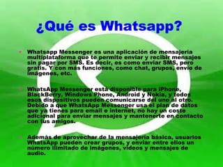 Tutorial Whatsapp PPT