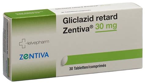 GLICLAZIDE Retard Zentiva Ret Tabl 30 Mg Blist 30 Stk Online Bestellen