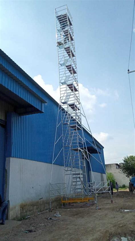 Aluminum Mobile Scaffold Tower With Chassis Beam Manufacturer At Best