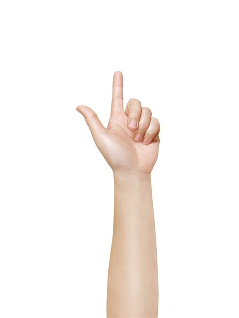 Female hand pointing upwards PNG transparent 26798068 PNG