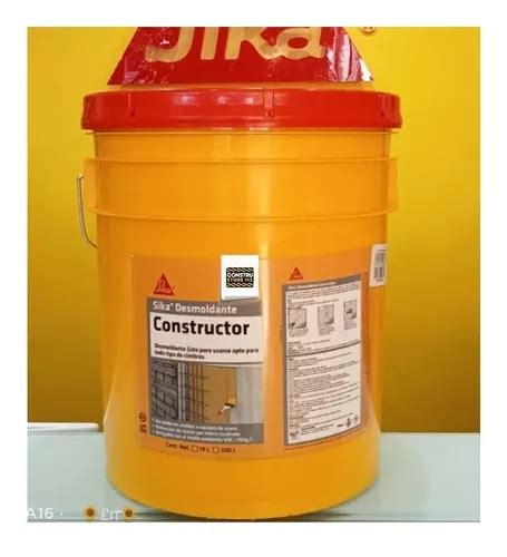 Sika Desmoldante Constructor Para Todo Tipo De Cimbra 19 L