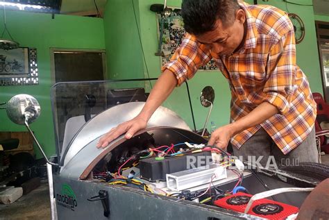 Menengok Bengkel Custom Kendaraan Listrik Di Yogyakarta Republika