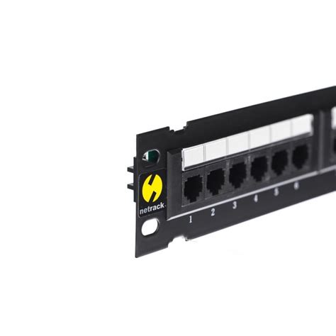 Netrack Wall Patch Panel Port Cat E Utp Lsa With Bracket