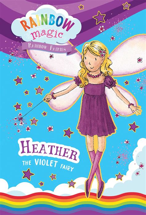 Rainbow Magic Rainbow Fairies Book 7 Heather The Violet Fairy Book