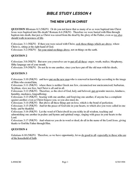 18 Printable Kjv Bible Worksheets Free Pdf At