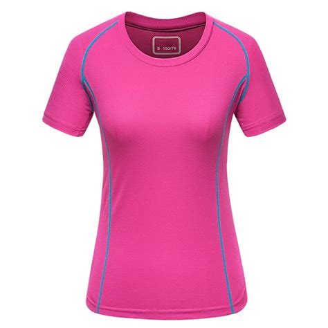 Buy Quick Drying T Shirt Women Thin Fitness Tshirt