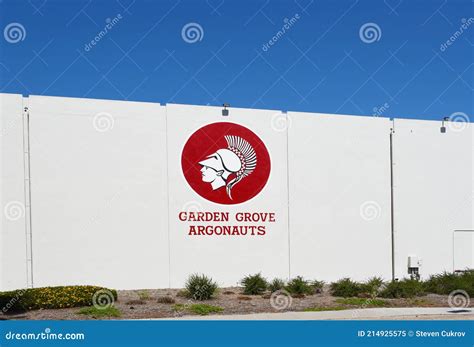 GARDEN GROVE, CALIFORNIA - 31 MAR 2021: Argonauts Logo at Garden Grove ...