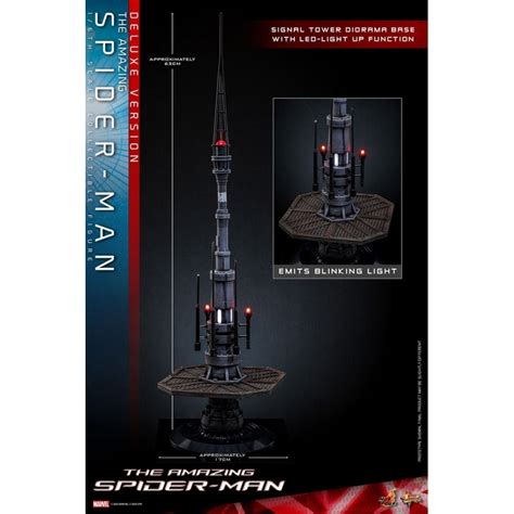 Spider Man Deluxe Hot Toys Mms The Amazing Spider Man Figure