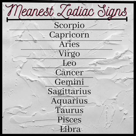 Nicest To Meanest Zodiac Signs Ranked As Per Astrologers Progrowinlife