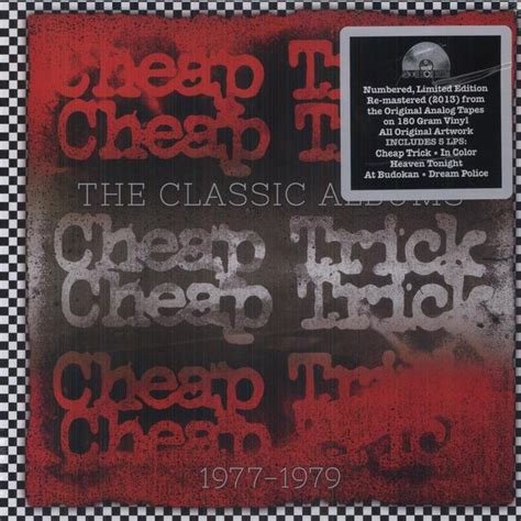 Cheap Trick CLASSIC ALBUMS 1977-1979 Vinyl Record