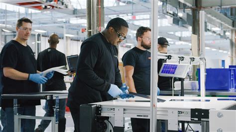 A Look Inside Teslas Solar Gigafactory In Buffalo New York