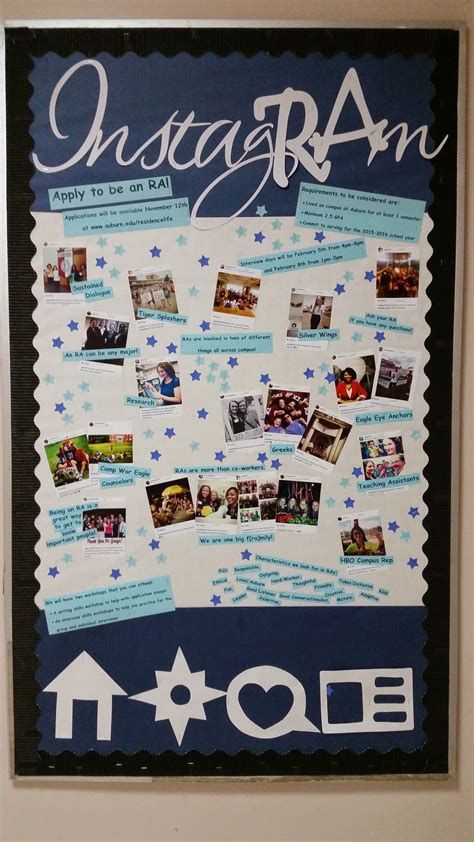 Engagement Bulletin Board Ra Recruitment Board Using An Instagram