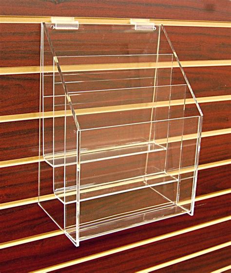 Acrylic Extra Heavy Duty Slatwall Shelf Detroit Store Fixture Co