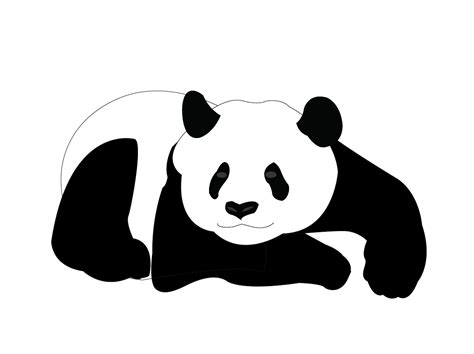 Panda Clip Art Transparent Background Canvas Titmouse - Riset