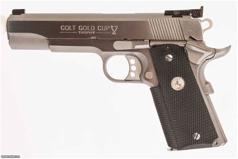 COLT 1911 GOLD CUP TROPHY .45 ACP USED GUN INV 214427