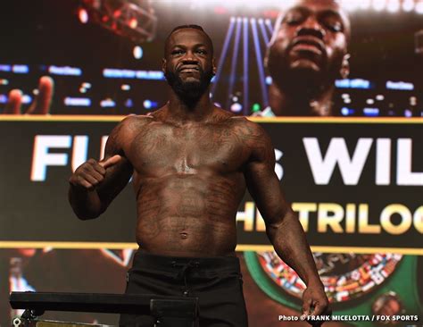 Watch Live Fury Vs Wilder Las Vegas Weigh In Latest Boxing News Today