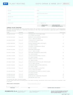 Fillable Online YUCCA ELEPHANTIPES YUCCA Fax Email Print PdfFiller