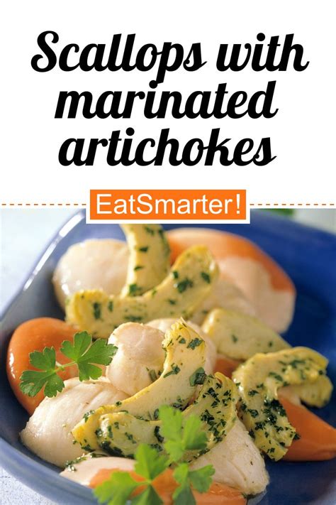 Scallops With Marinated Artichokes Recipe Eat Smarter Usa