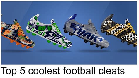 Top 5 Coolest Football Cleats Ever Youtube