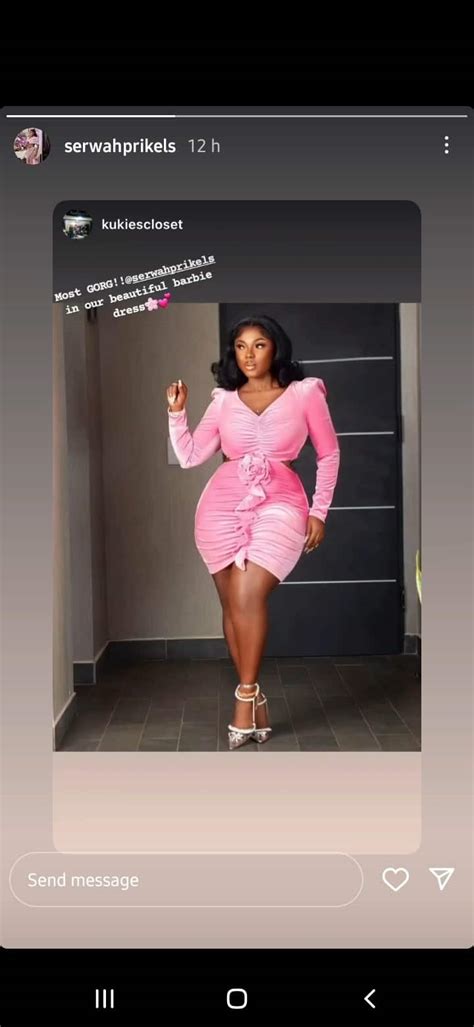 Maame Serwaa Reacts For The First Time To Reports Of Sleeping With