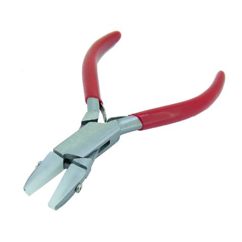 Flat Nose Plier With Nylon Jaw 120mm Goldsmith Jewellery Supplies