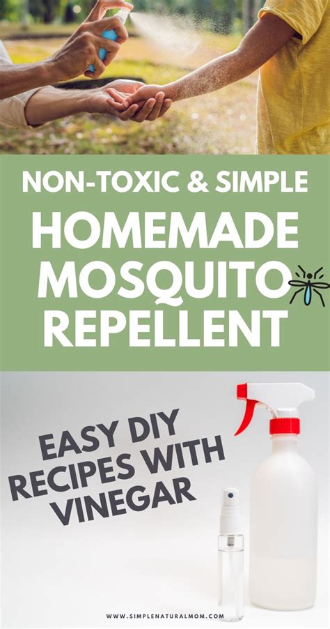 Non Toxic Homemade Mosquito Repellent With Vinegar Mosquito Repellent Homemade Natural