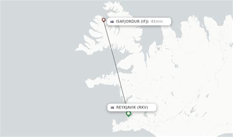 Direct Non Stop Flights From Reykjavik To Isafjordur Schedules